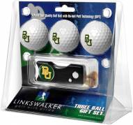 Baylor Bears Golf Ball Gift Pack with Spring Action Divot Tool