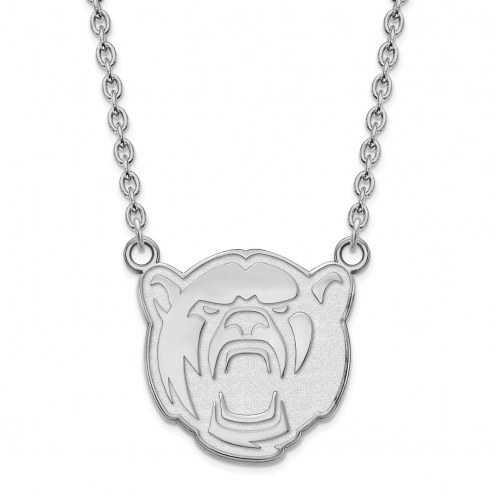 Baylor Bears NCAA Sterling Silver Large Pendant Necklace