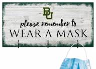Baylor Bears Please Wear Your Mask Sign