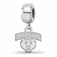 Baylor Bears Sterling Silver Extra Small Bead Charm