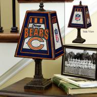 Chicago Bears NFL Hand-Painted Art Glass Table Lamp