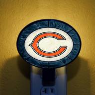 Chicago Bears NFL Stained Glass Night Light