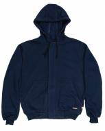 Berne Flame Resistant Men's Custom Full Zip Hooded Sweatshirt