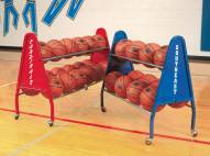 Bison 18 Ball Heavy Duty Basketball Cart