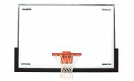 Bison 180 Degree Breakaway Tall Board Gymnasium Basketball Backboard Package