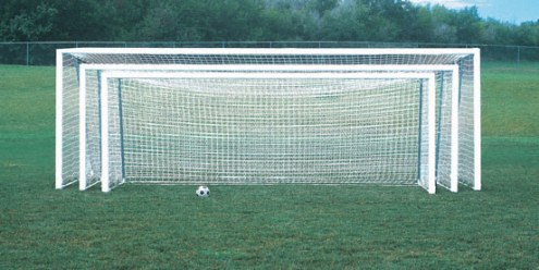 Bison 24' x 8' ShootOut Round Post Portable Soccer Goals