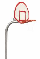 Bison 4 1/2" Heavy Duty Aluminum Fan Playground Basketball Hoop