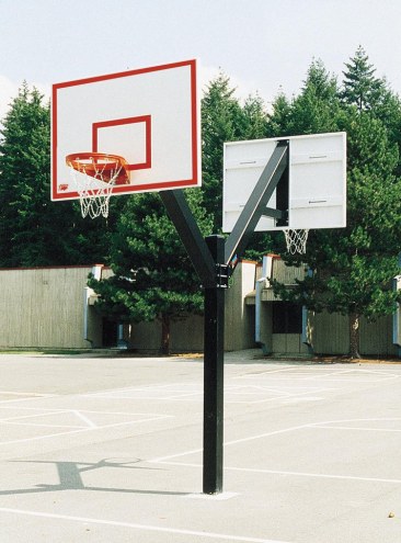 Bison 42&quot; x 60&quot; Ultimate Double-Sided Basketball Hoop