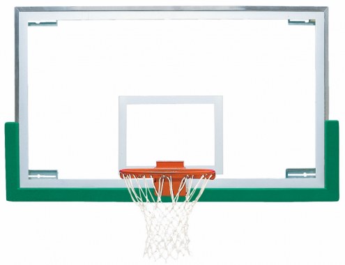 Bison 42&quot; x 72&quot; Standard Glass Basketball Backboard