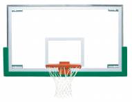 Bison 42" x 72" Unbreakable Short Glass Basketball Backboard