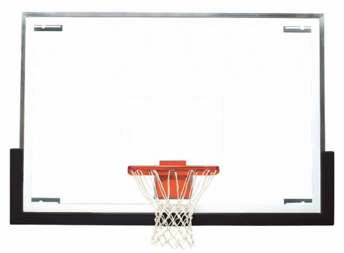 Bison 48&quot; x 72&quot; Tall Glass Competition Basketball Backboard