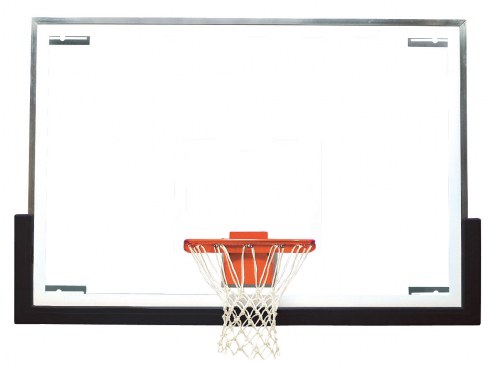 Bison 48&quot; x 72&quot; Unbreakable Tall Glass Basketball Backboard