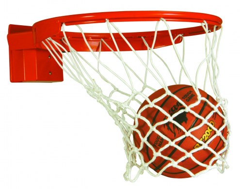 Bison Baseline Prep 180&deg; Competition Breakaway Basketball Rim for 42&quot; or 48&quot; Boards