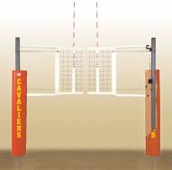 Bison Match Point Aluminum Indoor Volleyball Net System