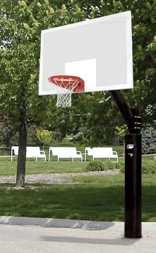 Bison Perforated Steel Basketball System