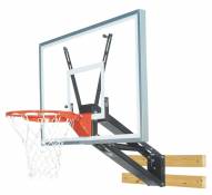 Bison PKG275 QuickChange Acrylic Wall Mounted Adjustable Basketball Hoop