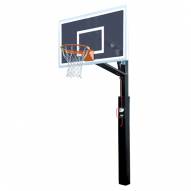 Bison Smoked Four Seasons Removable Adjustable Basketball Hoop