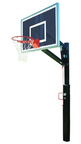 Bison Smoked Lottery Pick Adjustable Basketball Hoop