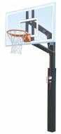 Bison ZipCrank Outdoor Basketball System with 36" x 60" Polycarbonate Backboard