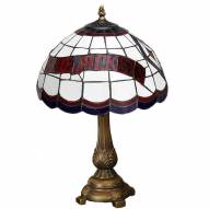 Columbus Blue Jackets NHL Stained Glass Table Lamp