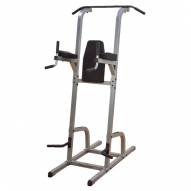 Body Solid GVKR82 Body Solid 82" Vertical Knee Raise and Dip with No-Slip Step-Up Entry and DuraFirm