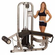 Body Solid Leg Curl Machine with 210 lb. Weight Stack