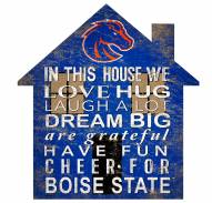 Boise State Broncos 12" House Sign