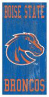 Boise State Broncos 6" x 12" Heritage Logo Sign