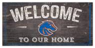 Boise State Broncos 6" x 12" Welcome Sign