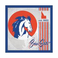 Boise State Broncos Album 10" x 10" Sign