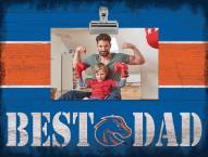 Boise State Broncos Best Dad Clip Frame