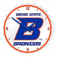 Boise State Broncos Bottle Cap Wall Clock