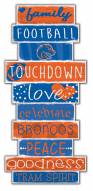 Boise State Broncos Celebrations Stack Sign
