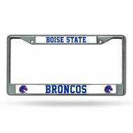 Boise State Broncos Chrome License Plate Frame