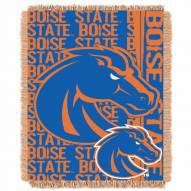 Boise State Broncos Double Play Woven Throw Blanket