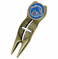 Boise State Broncos Gold Crosshairs Divot Tool