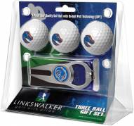 Boise State Broncos Golf Ball Gift Pack with Hat Trick Divot Tool