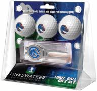 Boise State Broncos Golf Ball Gift Pack with Kool Tool