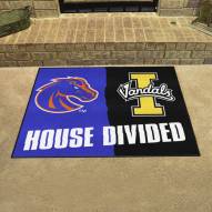 Boise State Broncos/Idaho Vandals House Divided Mat