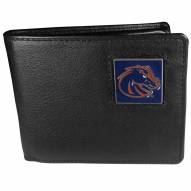 Boise State Broncos Leather Bi-fold Wallet