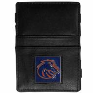 Boise State Broncos Leather Jacob's Ladder Wallet