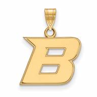 Boise State Broncos Sterling Silver Gold Plated Small Pendant