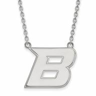 Boise State Broncos Sterling Silver Large Pendant Necklace