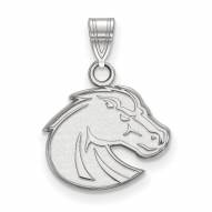 Boise State Broncos Sterling Silver Small Pendant
