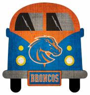 Boise State Broncos Team Bus Sign