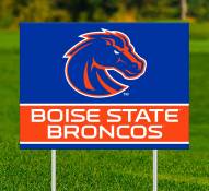 Boise State Broncos Team Name Yard Sign
