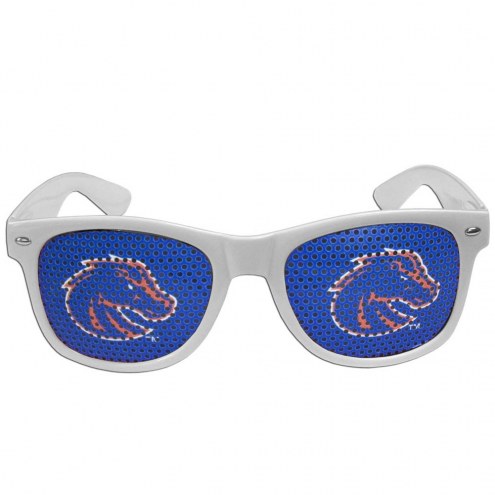 Boise State Broncos White Game Day Shades