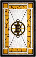 Boston Bruins  11" x 19" Stained Glass Sign