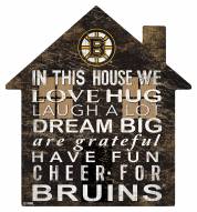 Boston Bruins 12" House Sign