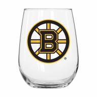 Boston Bruins 16 oz. Gameday Curved Beverage Glass